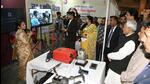 Bihar CM Nitish Kumar is being briefed on hi-tech measures to curb liquor smuggling in the state, at an event in Patna on Saturday. (Santosh Kumar) Bihar CM Nitish Kumar is being briefed on hi-tech measures to curb liquor smuggling in the state, at an event in Patna on Saturday. (Santosh Kumar)