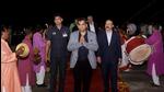 G20 Sherpa Amitabh Kant and chief coordinator Harsh Vardhan Shringla arrived at Swaraj Dweep in South Andaman on Friday. (ANI) G20 Sherpa Amitabh Kant and chief coordinator Harsh Vardhan Shringla arrived at Swaraj Dweep in South Andaman on Friday. (ANI)