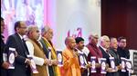 Uttar Pradesh chief minister Yogi Adityanath with his cabinet colleagues and officials at a curtain raiser event in connection with the road shows to be held in the run-up to the Uttar Pradesh Global Investors Summit-2023. (FILE PHOTO) Uttar Pradesh chief minister Yogi Adityanath with his cabinet colleagues and officials at a curtain raiser event in connection with the road shows to be held in the run-up to the Uttar Pradesh Global Investors Summit-2023. (FILE PHOTO)