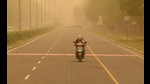 An AQI between 200 and 300 can cause breathing discomfort to most people on prolonged exposure. (HT File Photo) An AQI between 200 and 300 can cause breathing discomfort to most people on prolonged exposure. (HT File Photo)