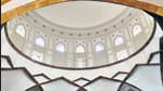The renovated dome of Chhatrapati Shivaji Maharaj Vastu Sangrahalaya. (HT Photo) The renovated dome of Chhatrapati Shivaji Maharaj Vastu Sangrahalaya. (HT Photo)