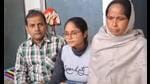 Sejal Chaurasia with her parents. (Sourced) Sejal Chaurasia with her parents. (Sourced)