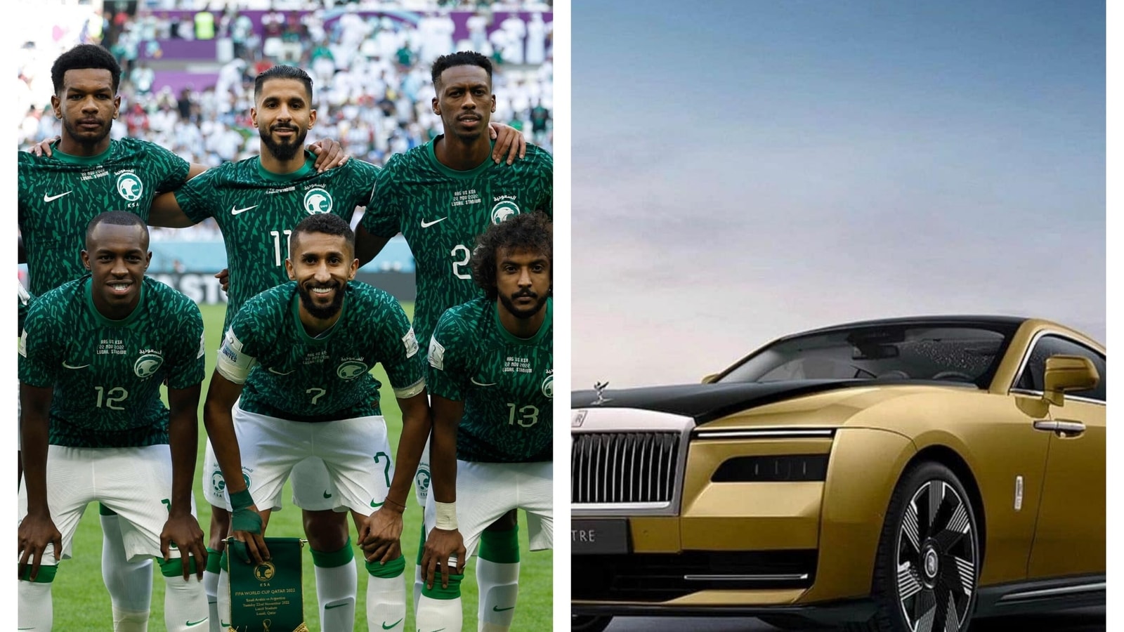 Is the prince gifting a Rolls to each Saudi Arabia World Cup player?