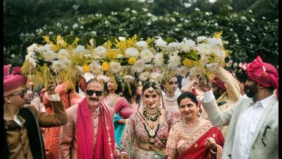 A wedding taking place in Lucknow. A wedding taking place in Lucknow.