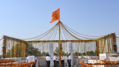 The Ram temple is likely to be opened for public in December 2023. (PTI)