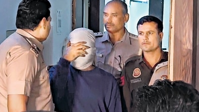 Delhi Police arrested Aaftab Amin Poonawalla for allegedly killing his live-in partner Shraddha Walkar. . (ANI Photo) (ANI) (ANI file) Delhi Police arrested Aaftab Amin Poonawalla for allegedly killing his live-in partner Shraddha Walkar. . (ANI Photo) (ANI) (ANI file)