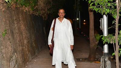 Mumbai, India – Nov 25, 2022: Indian Author Jerry Pinto walks in the Worli area, in Mumbai, India, on Friday, Nov 25, 2022. (Photo by Bhushan Koyande/HT Photo) Mumbai, India – Nov 25, 2022: Indian Author Jerry Pinto walks in the Worli area, in Mumbai, India, on Friday, Nov 25, 2022. (Photo by Bhushan Koyande/HT Photo)