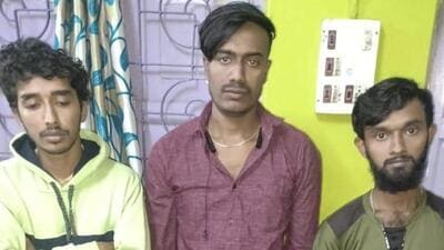 According to the police, the arrested accused came to India illegally a few months back in search of jobs (HT Photo)