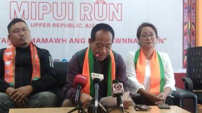 Two members from MNF are already set to join the BJP-MNF coalition government (HT Photo) Two members from MNF are already set to join the BJP-MNF coalition government (HT Photo)