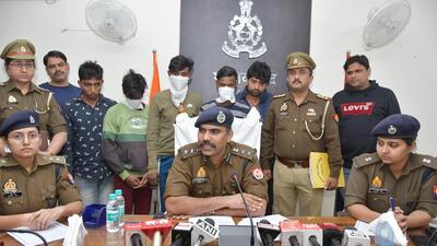 The five suspects have been identified as Rohit Kumar, Arun Yadav, Mukesh Kumar, Ankit Kumar and Mohammad Israel, police said. (Sakib Ali/ HT) The five suspects have been identified as Rohit Kumar, Arun Yadav, Mukesh Kumar, Ankit Kumar and Mohammad Israel, police said. (Sakib Ali/ HT)