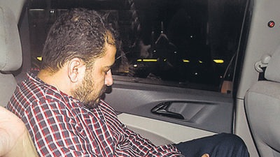 Businessman Sameer Mahendru being taken into ED custody in connection with its money laundering investigation into alleged irregularities in the now-scrapped Delhi excise policy, in New Delhi on September 28. (PTI) Businessman Sameer Mahendru being taken into ED custody in connection with its money laundering investigation into alleged irregularities in the now-scrapped Delhi excise policy, in New Delhi on September 28. (PTI)