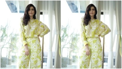 Karishma's fashion diaries are getting better by the day. A few days back, Karishma rocked a look in a cotton comfy jumpsuit. (Instagram/@karishmaktanna) Karishma's fashion diaries are getting better by the day. A few days back, Karishma rocked a look in a cotton comfy jumpsuit. (Instagram/@karishmaktanna)