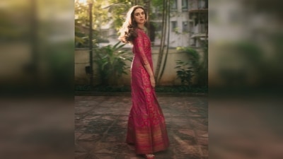 Aditi Rao Hydari ditched luxury couture for this beautiful creation by designer Payal Khandwala. (Instagram/@aditiraohydari) Aditi Rao Hydari ditched luxury couture for this beautiful creation by designer Payal Khandwala. (Instagram/@aditiraohydari)