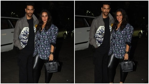 Neha Dhupia and Angad Bedi attend a star-studded dinner party. (HT Photo/Varinder Chawla) Neha Dhupia and Angad Bedi attend a star-studded dinner party. (HT Photo/Varinder Chawla)
