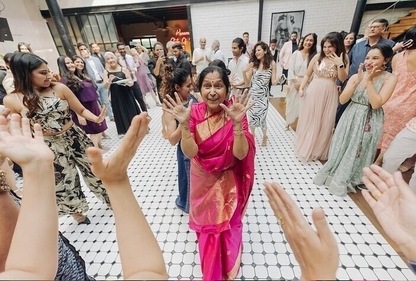 Pritam Shikhare at the party. Pritam Shikhare at the party.