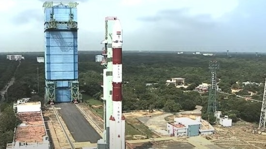 PSLV-C54/ EOS-06 Mission is among the ISRO's latest project. (ISRO official/ screengrab) 