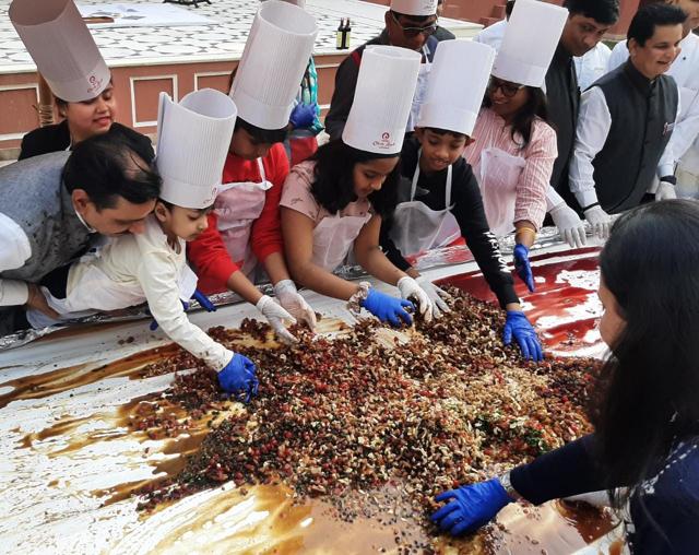 Novotel and ibis Bengaluru Outer Ring Road hosts the traditional cake  mixing ceremony - Hotelier India