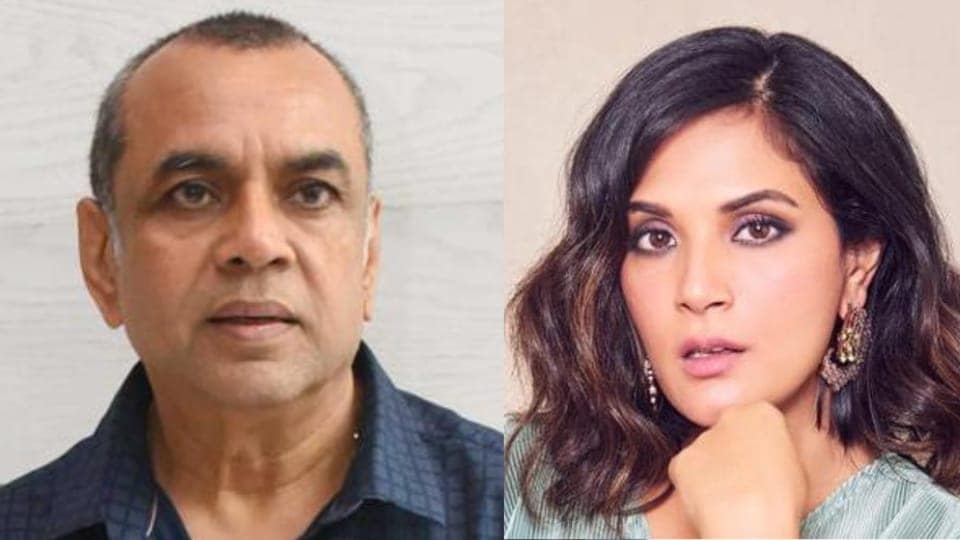 Paresh Rawal took an indirect dig at Richa Chadha with his tweet. 
