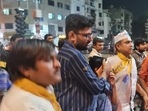 Gopal Italia shared pictures on Twitter after alleging an attack by the BJP. Gopal Italia shared pictures on Twitter after alleging an attack by the BJP.
