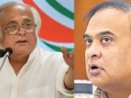 Congress general secretary Jairam Ramesh and Assam chief minister Himanta Biswa Sarma. Congress general secretary Jairam Ramesh and Assam chief minister Himanta Biswa Sarma.