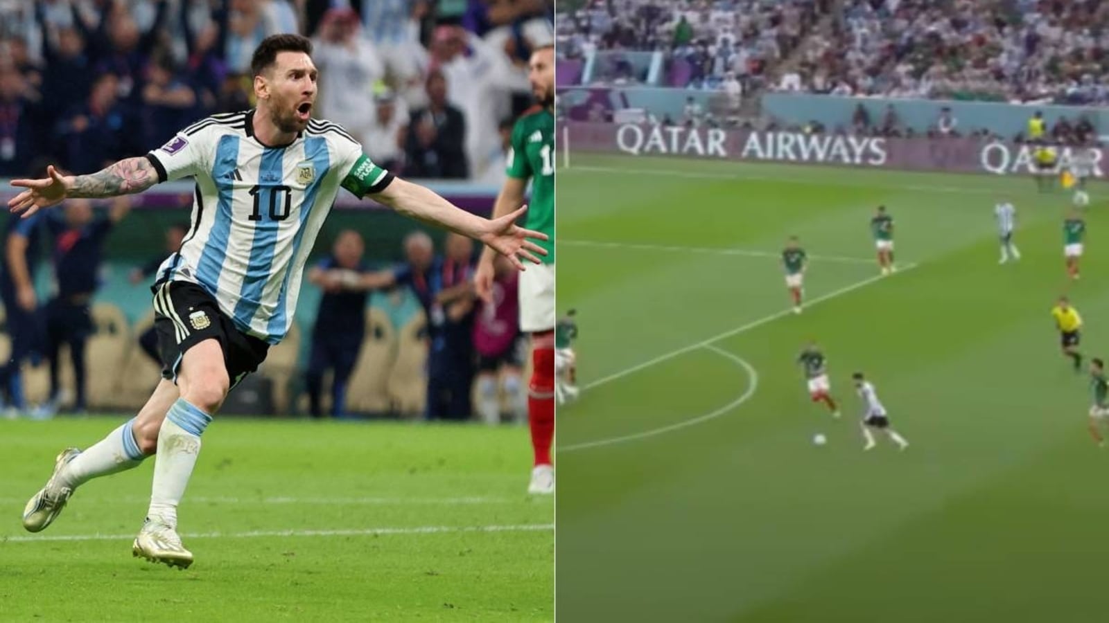 Watch Messi's thunderous goal that helped Argentina stay alive in