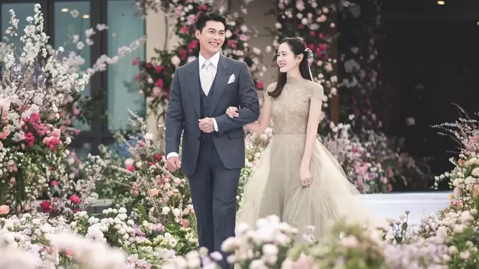 Crash Landing On You' stars Hyun Bin and Son Ye-Jin get married