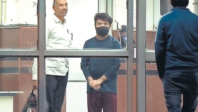 Aaftab Poonawalla at the Forensic Science Laboratory (FSL) office, in New Delhi on Tuesday. (ANI) Aaftab Poonawalla at the Forensic Science Laboratory (FSL) office, in New Delhi on Tuesday. (ANI)