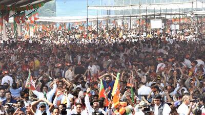 Candidates from the Bharatiya Janata Party (BJP), the Aam Aadmi Party (AAP) and the Congress are fighting to either stay in control or regain control of political strongholds. Their families, meanwhile, are tirelessly campaigning for them. (Representative image/HT Photo)