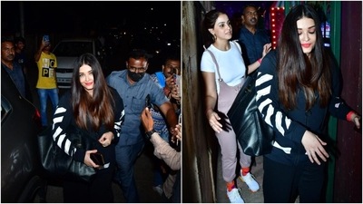 Aishwarya Rai’s black ensemble has got all the limelight. Here’s snippets (HT Photos/Varinder Chawla) Aishwarya Rai’s black ensemble has got all the limelight. Here’s snippets (HT Photos/Varinder Chawla)