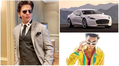 Several Bollywood celebrities like Shah Rukh Khan, Ranvir Singh, John Abraham, among other B-town A-listers are big-time car fanatics who love adding luxury cars to their garages. (Instagram) Several Bollywood celebrities like Shah Rukh Khan, Ranvir Singh, John Abraham, among other B-town A-listers are big-time car fanatics who love adding luxury cars to their garages. (Instagram)