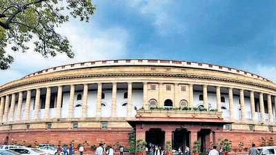 New Delhi, India - July 24, 2017: arrives at the parliament building during the Monsoon session at Parliament House in New Delhi, India, on Monday, July 24, 2017. (Photo by Raj K Raj/ Hindustan Times) (Raj K Raj/HT PHOTO) New Delhi, India - July 24, 2017: arrives at the parliament building during the Monsoon session at Parliament House in New Delhi, India, on Monday, July 24, 2017. (Photo by Raj K Raj/ Hindustan Times) (Raj K Raj/HT PHOTO)