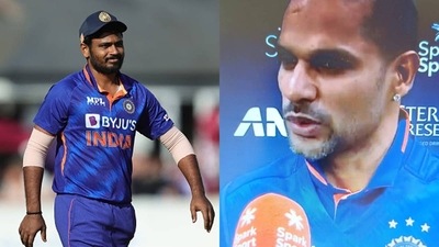 Sanju Samson; Shikhar Dhawan Sanju Samson; Shikhar Dhawan