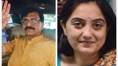 Sanjay Raut referred to the Prophet row and the suspension of Nupur Sharma questioning why the BJP is silent in the Shivaji row.