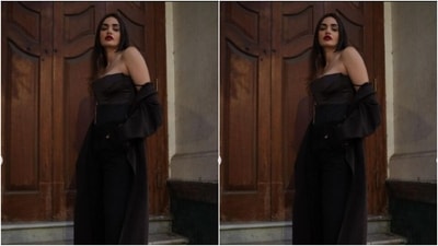 Gabriella played muse to fashion designer houses Dolce and Gabbana and 1/Off and picked a stunning ensemble from the shelves of the houses. (Instagram/@gabriellademetriades) Gabriella played muse to fashion designer houses Dolce and Gabbana and 1/Off and picked a stunning ensemble from the shelves of the houses. (Instagram/@gabriellademetriades)