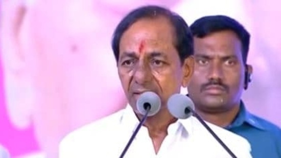 File photo Telangana chief minister K Chandrasekhar Rao.