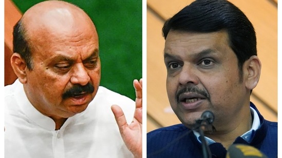 Karnataka chief ministe Basavaraj Bommai and Maharashtra deputy chief minister Devendra Fadnavis engaged in a war of words over the border dispute. Karnataka chief ministe Basavaraj Bommai and Maharashtra deputy chief minister Devendra Fadnavis engaged in a war of words over the border dispute.