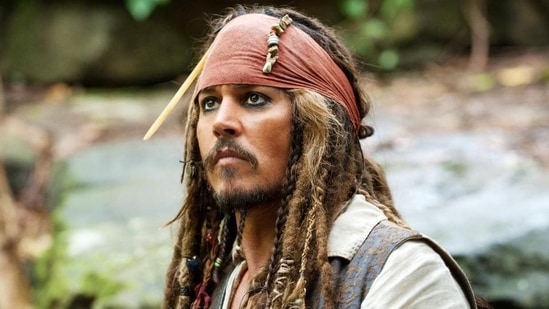 Johnny Depp has played Jack Sparrow in five Pirates of the Caribbean films.