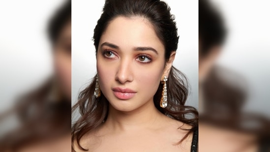 Tamannaah Bhatia stole the limelight as she walked the red carpet in her fashionable outfit.(Instagram/@tamannaahspeaks)