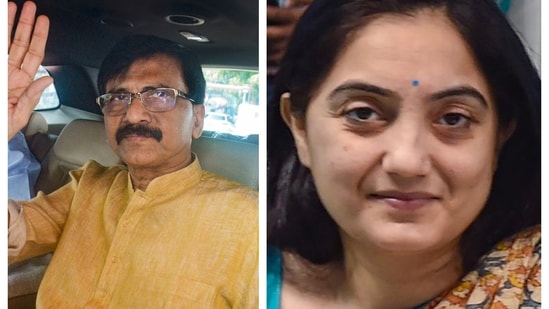 Sanjay Raut referred to the Prophet row and the suspension of Nupur Sharma questioning why the BJP is silent in the Shivaji row. 