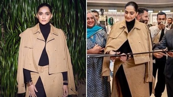 Sonam Kapoor wowed everyone with her post-pregnancy weight loss.(Instagram)