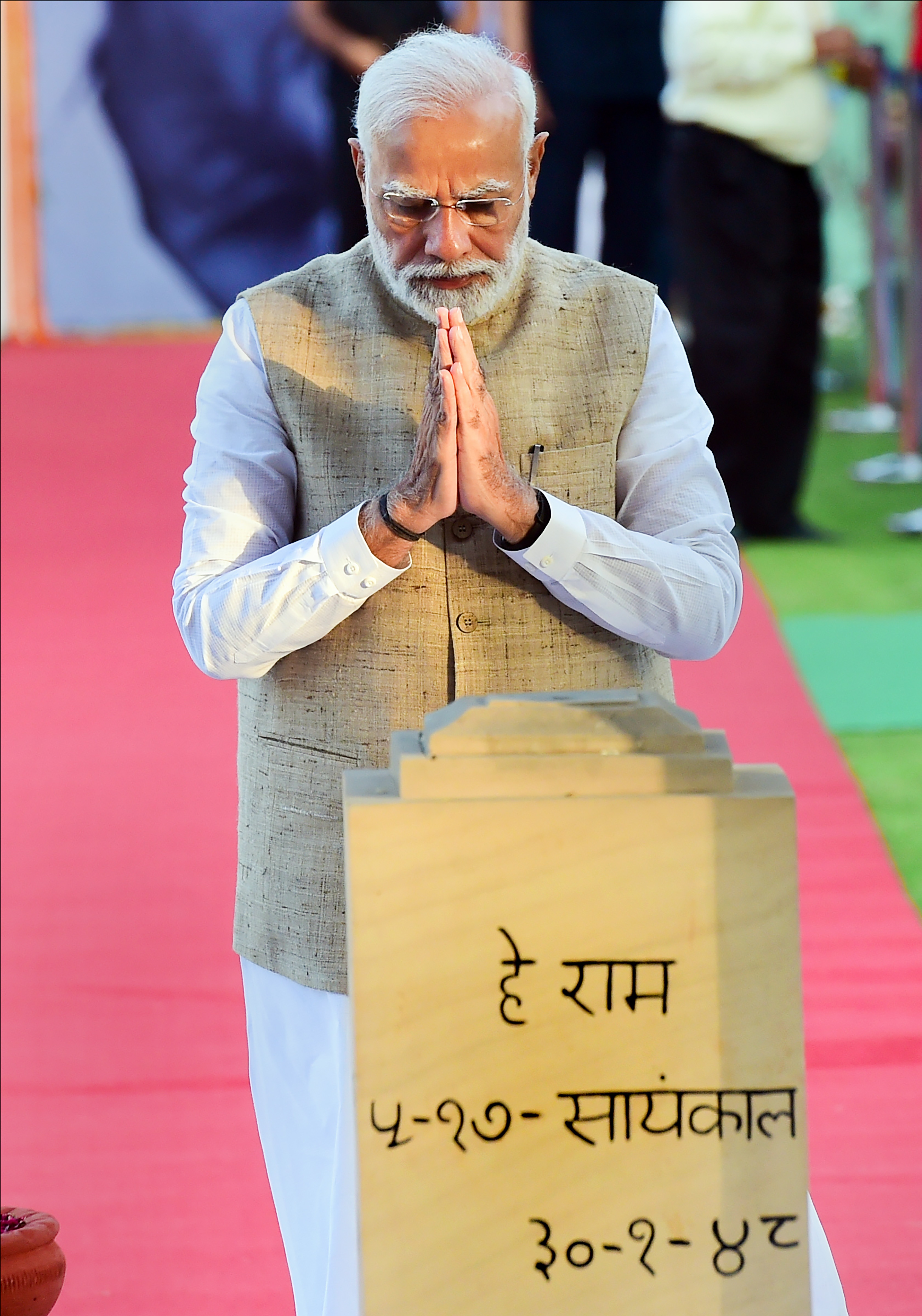 Modi paid numerous visits to his home state in the last six months, beginning the day after the party won an unprecedented victory in Uttar Pradesh. (PTI)