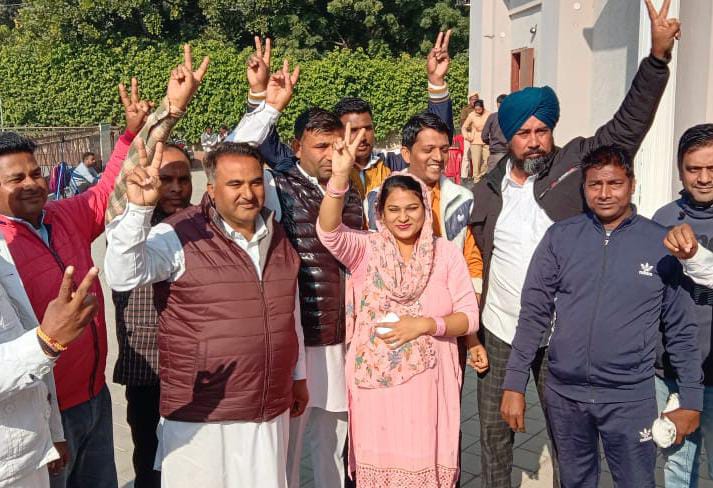 BJP's Sakshi Gaur BJP's Sakshi Gaur