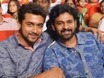 Suriya and Prabhas share a friendly rapport. Suriya and Prabhas share a friendly rapport.