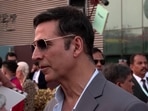 Akshay Kumar at 53rd International Film Festival of India (IFFI) in Goa. (ANI photos)(ANI) Akshay Kumar at 53rd International Film Festival of India (IFFI) in Goa. (ANI photos)(ANI)