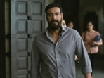 Ajay Devgn in still from Drishyam 2. Ajay Devgn in still from Drishyam 2.