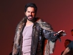Varun Dhawan performing at the trailer launch of Bhediya. (AFP) Varun Dhawan performing at the trailer launch of Bhediya. (AFP)