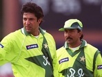 Wasim Akram and Saleem Malik hardly saw eye-to-eye(Getty) Wasim Akram and Saleem Malik hardly saw eye-to-eye(Getty)