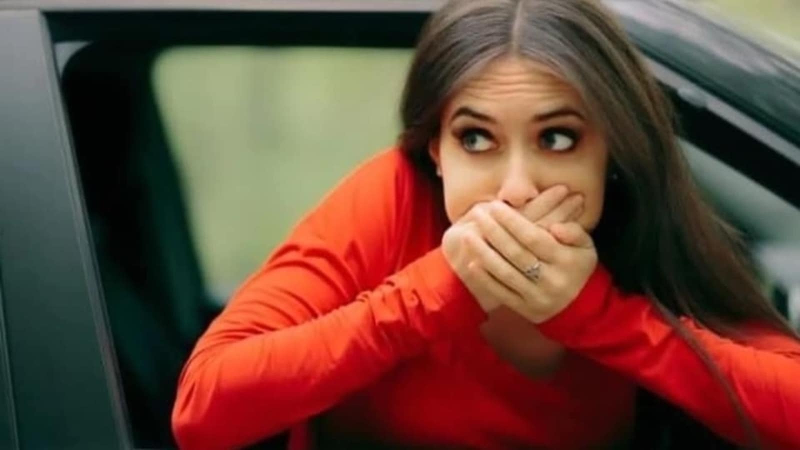 Neural pathways that cause vomiting after consuming contaminated food