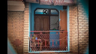 The flat in Trilokpuri where the murder took place. (Sanchit Khanna/HT) The flat in Trilokpuri where the murder took place. (Sanchit Khanna/HT)
