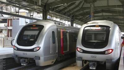 Mumbai, India - June 7, 2014:Mumbai Metro Rail preview in Mumbai, India, on Saturday, June 7, 2014. (Photo by Kalpak Pathak/ Hindustan Times) (Hindustan Times)